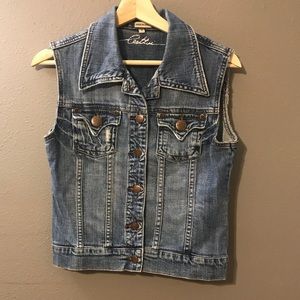Denim vest